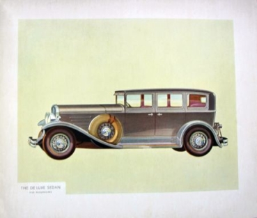 Franklin 145 Modelprogram 1930 Carbrochure (2401)
